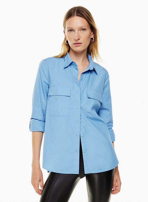 shirt women blue