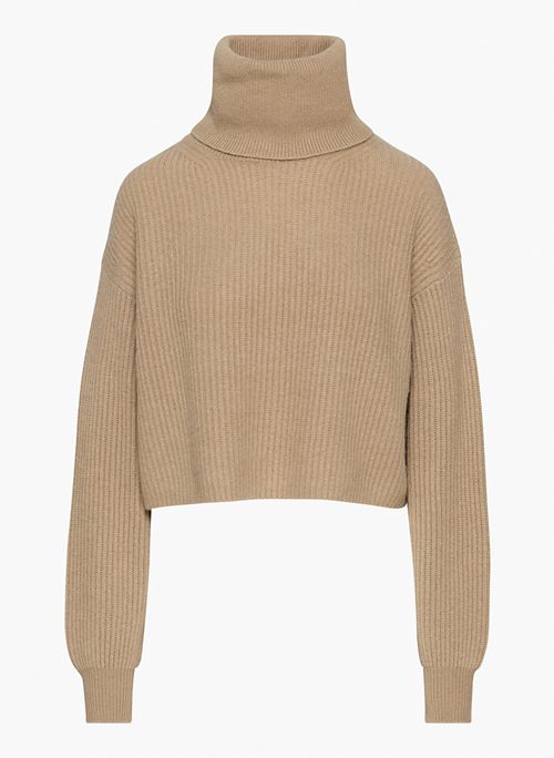 GUELL LUXE CASHMERE SWEATER - Relaxed cashmere turtleneck
