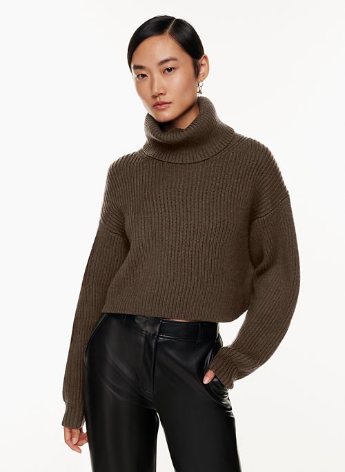 The Drop womens Amy Fitted Turtleneck Ribbed Sweater : : Clothing,  Shoes & Accessories