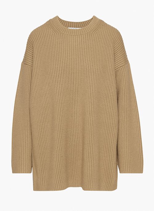 WEATHERFORD SWEATER - Merino wool crew-neck sweater