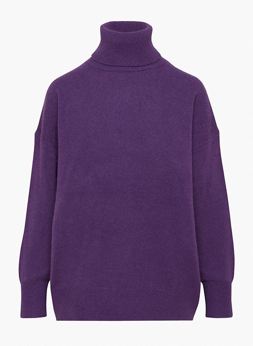 LUXE CASHMERE ROSEMONT SWEATER - Cashmere turtleneck sweater