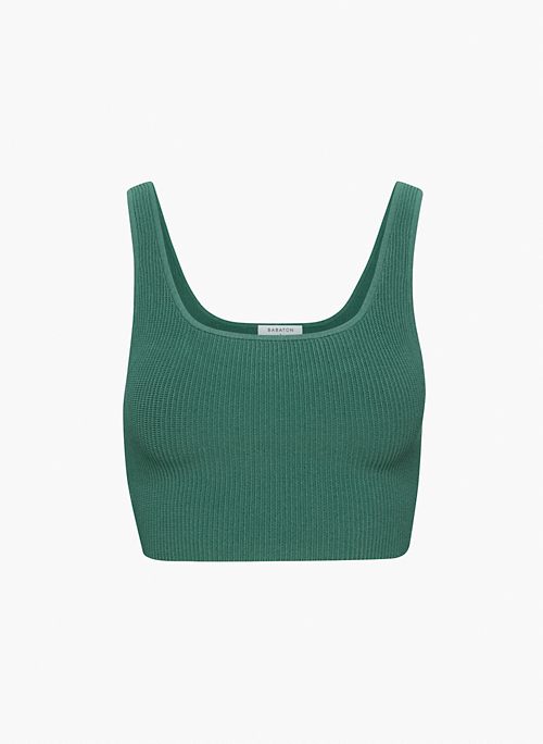 Babaton SCULPT KNIT SQUARENECK TANK | Aritzia CA