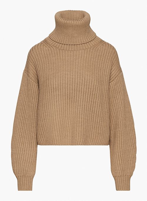 GUELL SWEATER - Merino wool turtleneck sweater