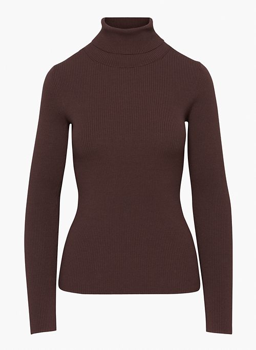 COMPEL TURTLENECK - Rib-knit turtleneck sweater
