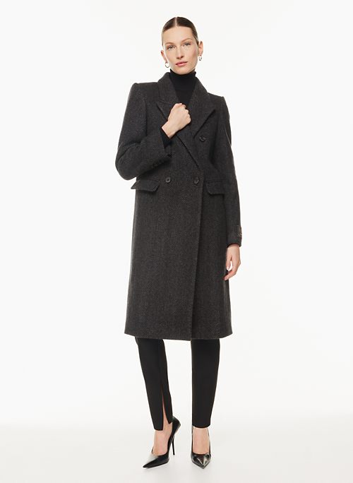 Black Wool Coats for Women