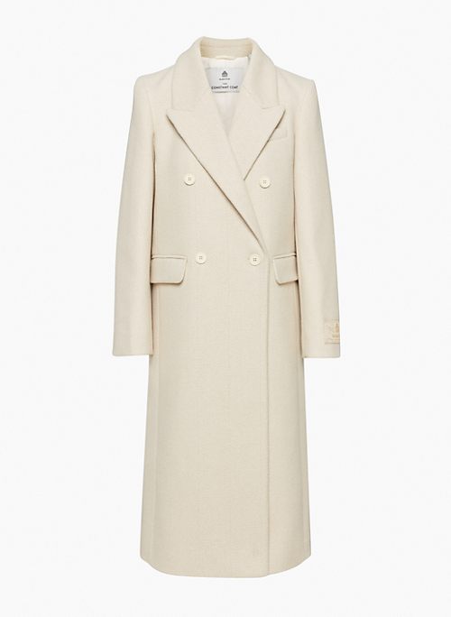 THE CONSTANT™ COAT - Classic double-breasted wool-cashmere coat