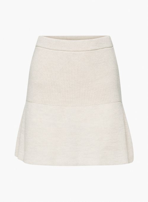 JULIO SKIRT - Knit A-line mini skirt