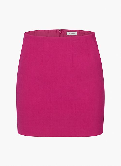 KINSLEY SKIRT - High-waisted mini skirt