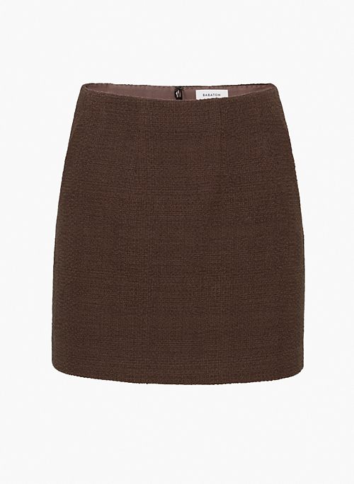 KINSLEY SKIRT - High-waisted mini skirt
