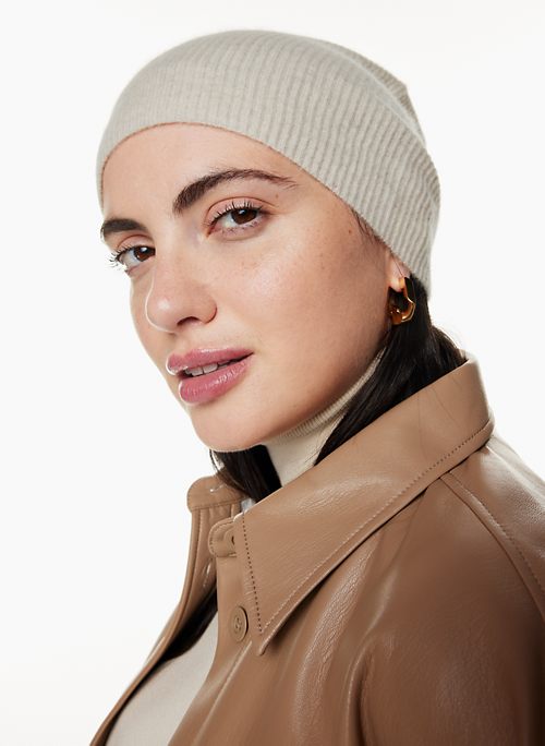 aritzia cashmere beanie