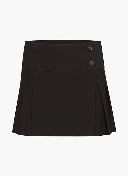 KITRIDGE PLEATED SKIRT - Mid-rise pleated mini skirt