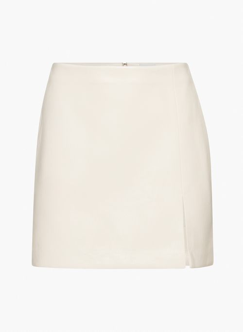 TATIANA SKIRT - High-waisted mini skirt