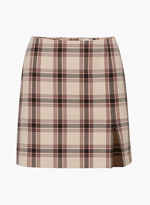 TATIANA SKIRT - High-waisted mini skirt