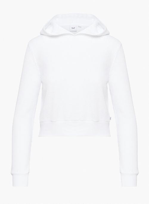 DEVON WAFFLE HOODIE - Thermal waffle hoodie