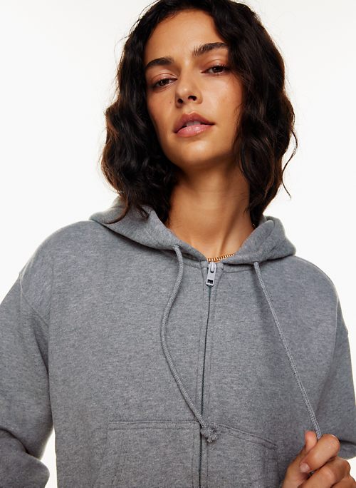 COZY FLEECE BOYFRIEND ZIP HOODIE Aritzia CA