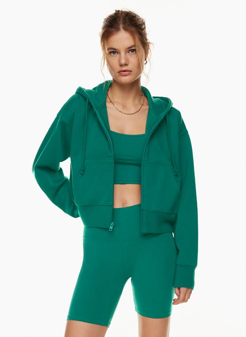 Casamigos cropped zip hoodie . This zip up is the best zip up you'll find  out ! Super soft cotton , boxy rectangle fit These are mad