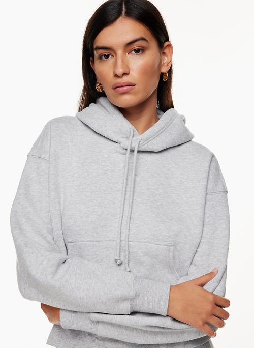 cozy fleece boyfriend hoodie | Aritzia CA