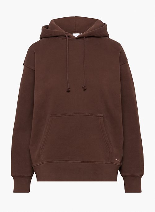 COZY FLEECE BOYFRIEND HOODIE - Relaxed pullover hoodie
