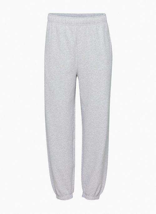 TERRY FLEECE MEGA SWEATPANT - High-waisted oversized sweatpants