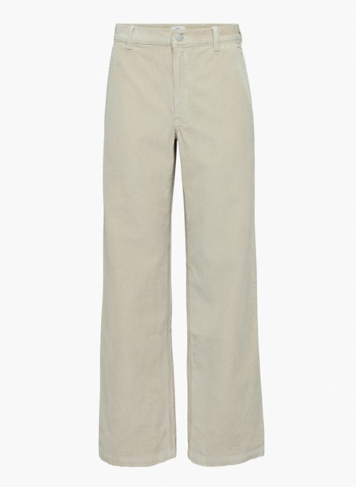 RIPCORD PANT - Mid-rise corduroy pants