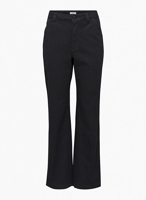 GREENWICH PANT - High-waisted relaxed twill carpenter pants