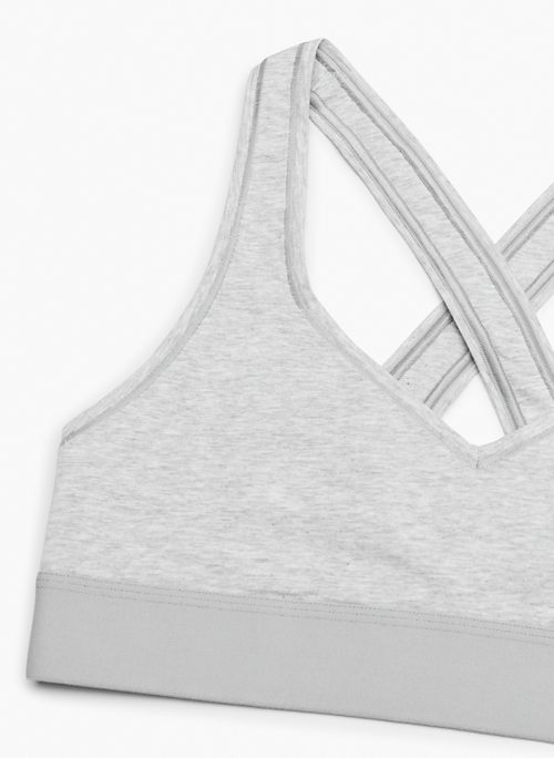 The North Face FLEX BRA - Medium support sports bra - asphalt  grey/anthracite 