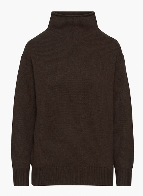 MONTPELLIER LUXE CASHMERE TURTLENECK - Mock-neck cashmere sweater