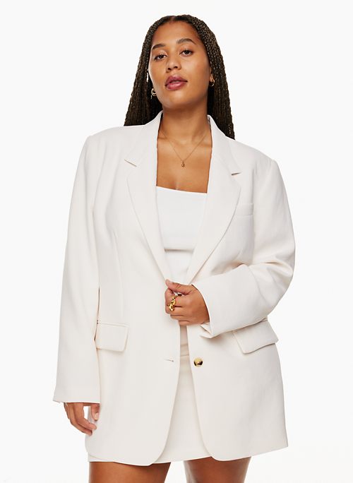 long white blazer