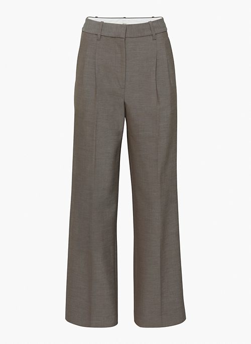 THE EFFORTLESS PANT™ - Softly structured high-waisted wide-leg pants
