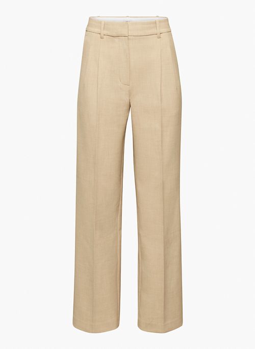 EFFORTLESS PANT - High-waisted wide-leg pants