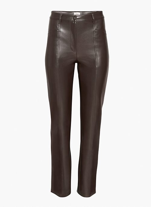 REBEL PANT - High-waisted Vegan Leather pants
