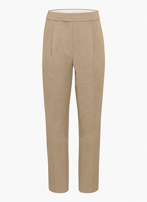 IBIZA PANT - High-waisted pleated pants