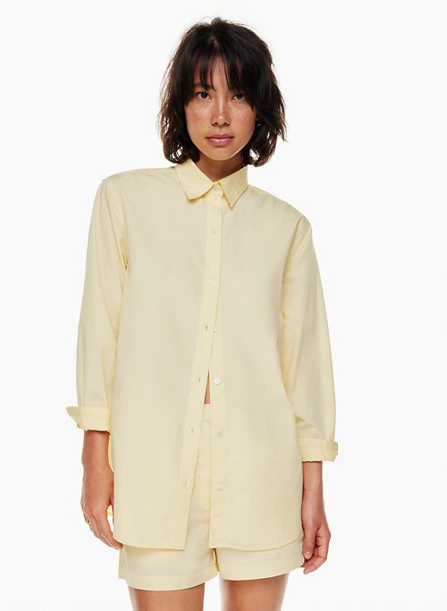 aritzia yellow top