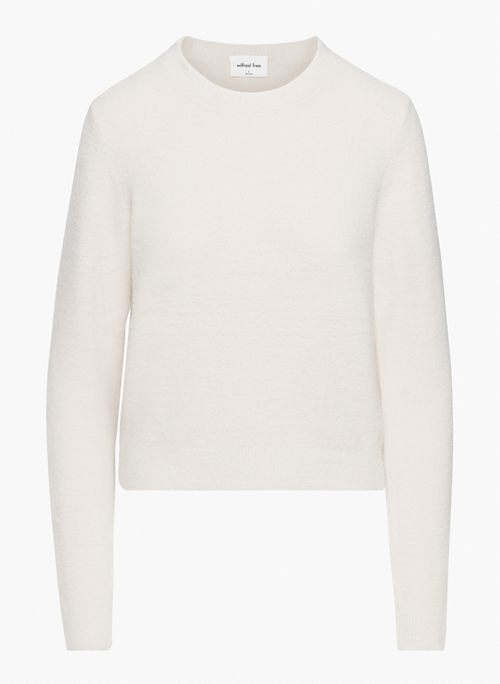 HUSH KNIT MEADOW SWEATER - Chenille crew-neck sweater