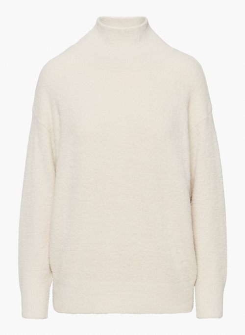 HUSH KNIT TURTLENECK - Chenille turtleneck sweater