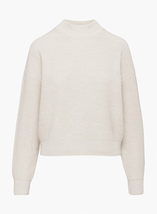 FERN MOCKNECK - Merino wool mock-neck sweater