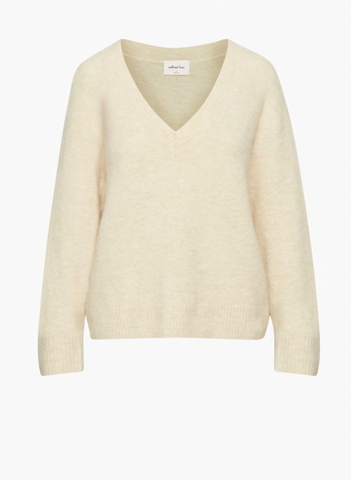 KRAUSE SWEATER - Wool V-neck sweater