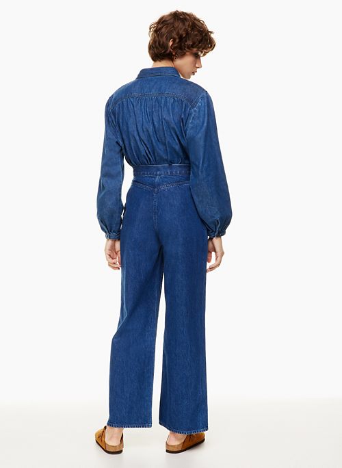 RANGE JEAN - High-waisted wide-leg jeans