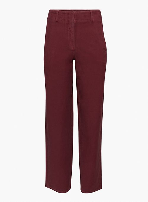 Buy Berry Red Tailored Elastic Back Straight Leg Trousers from Next Poland-as247.edu.vn