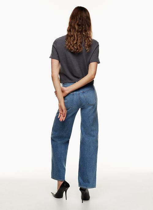 Denim Forum THE FARRAH HI-RISE WIDE JEAN