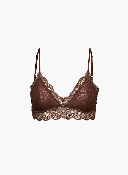 Willow bralette  Luxury silk and lace lingerie and bras