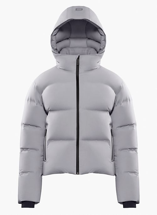 THE SUPER PUFF₂O™ SHORTY - Waterproof goose-down puffer jacket