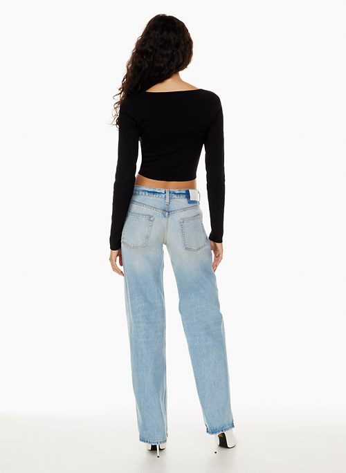 EB Denim LOW RISE BAGGY JEAN