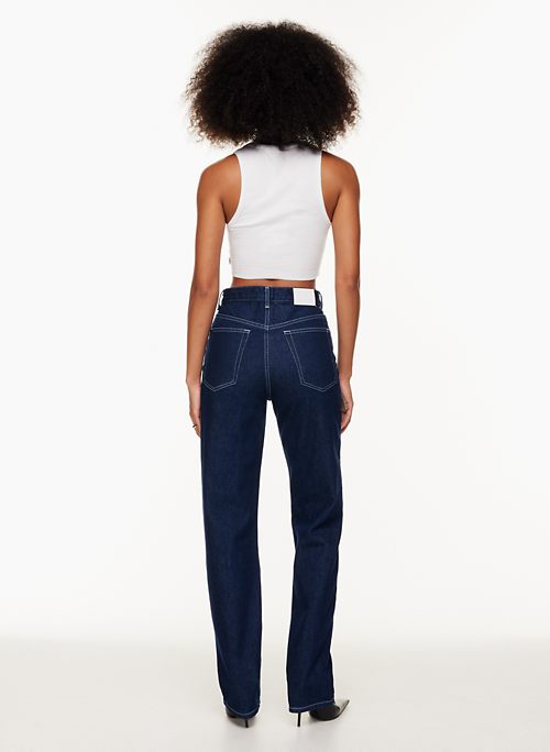 EB Denim HIGH RISE STRAIGHT JEAN | Aritzia CA