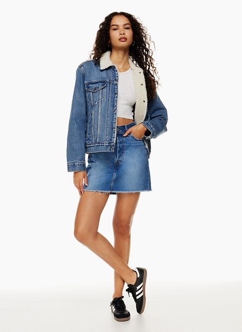 Levi's RIBCAGE SKIRT | Aritzia CA