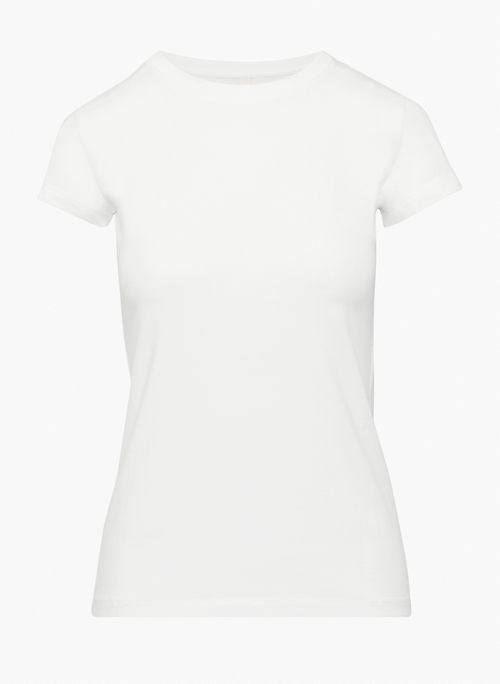 FOUNDATION CREW T-SHIRT - Pima cotton crew-neck t-shirt