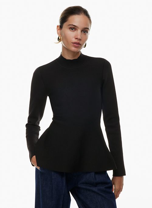 sculpt knit trajectory turtleneck