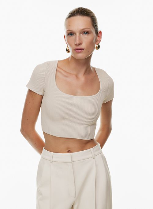 Babaton Sculpt Knit Criss Cross / Lexicon tank XS - slight size discrepancy  between colors - sizing question in comments : r/Aritzia