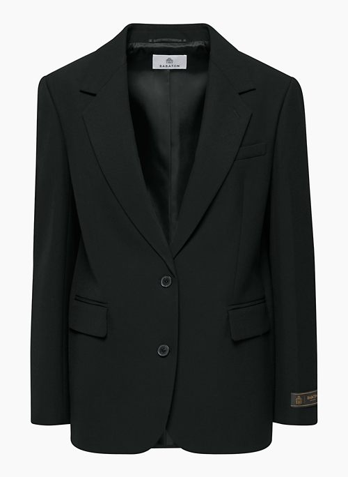 AGENCY BLAZER - Relaxed-fit, woven single-breasted blazer