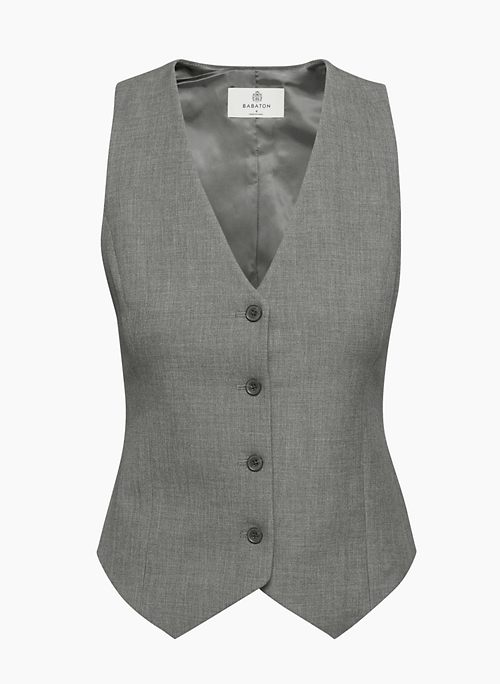DIRECTOR VEST - Slim-fit button-up suiting vest